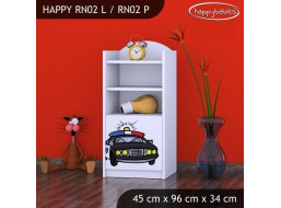 Dětský úložný regál - TYP 2 - NÍZKÝ