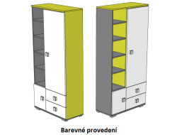 Regál - GREEN TYP B