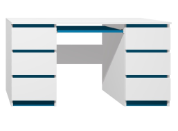 Psací stůl - CITY TYP B - tmavě modrá