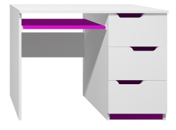 Psací stůl - MODERN TYP A - tmavě fialová