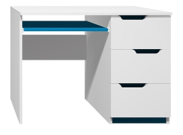Psací stůl - MODERN TYP A - tmavě modrá