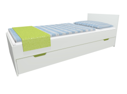 Dětská postel se šuplíkem - MODERN 200x90 cm - zelená