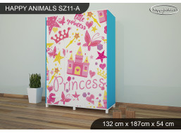 Dětská skříň PRINCESS - TYP 11A