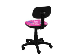 Dětská otočná židle JENNY - PONÍK růžová