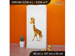 Dětská skříň SAFARI PÁRTY - TYP 6A