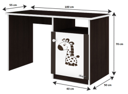 Rozměry psacího stolu