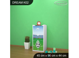 Dětská komoda FOTBÁLEK - TYP 2