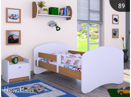 Dětská postel bez šuplíku 160x80cm BEZ MOTIVU - buk