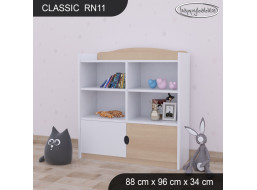 Dětský regál nízký CLASSIC - TYP 11
