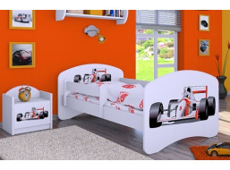 Dětská postel bez šuplíku 140x70cm FORMULE F1