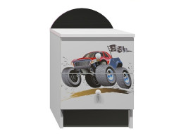 Noční stolek MONSTER TRUCK
