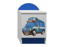 Noční stolek POLICEJNÍ AUTO