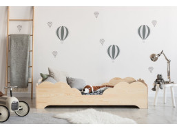 Dětská postel z masivu BOX model 10 - 180x80 cm