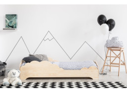 Dětská postel z masivu BOX model 9 - 180x90 cm