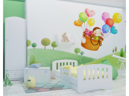 Dětská postel se šuplíkem 190x90 cm s výřezem + matrace ZDARMA!