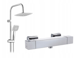 Sestava: Termostatická baterie CUBE + sprchová hlavice PG7 20KX