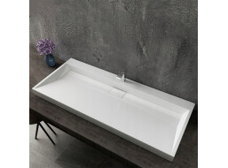 Umyvadlo z litého mramoru MAXMAX Rea GOYA 100 cm