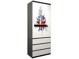 Šatní skříň - LONDON TYP B