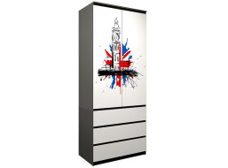 Šatní skříň - LONDON TYP D