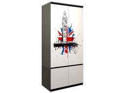 Šatní skříň - LONDON TYP G