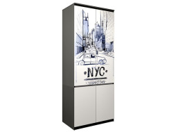 Šatní skříň - NEW YORK TYP F