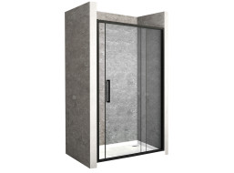 Sprchové dveře MAXMAX Rea RAPID slide 140 cm - černé