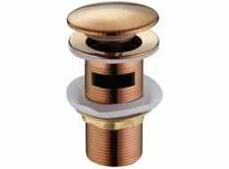 Click/clack zátka MEXEN - s přepadem - rose gold, 79920-60
