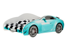 Dětská autopostel S-CAR 140x70 cm - modrá