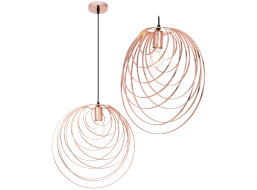 Stropní svítidlo SHOCK WAVE - rose gold