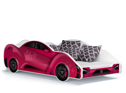 Dětská postel auto MORGAN 180x90 cm - růžová (10)