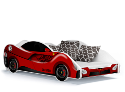 Dětská postel auto ELLIOT 180x90 cm - červená (13)