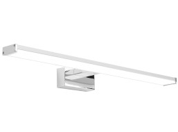 Nástěnné LED svítidlo nad zrcadlo FLAT - 40 cm - 8W - chromové