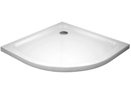 Čtvrtkruhová sprchová vanička MEXEN SLIM 90x90 cm, 41109090