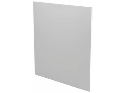 Ukončovací bok dolní skříňky VITO - 57x72 cm - šedý lesklý