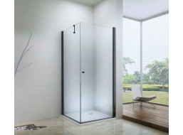 Sprchový kout MEXEN PRETORIA 90x100 cm - BLACK - 852-090-100-70-00