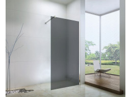 Koupelnová pevná zástěna MEXEN WALK-IN 120 cm - GRAFIT
