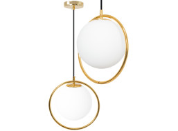 Stropní svítidlo PEARL small - zlaté