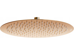 Sprchová dešťová hlavice MEXEN SLIM - kulatá - 30 cm - rose gold, 79230-60