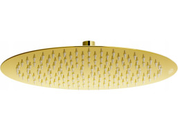 Sprchová dešťová hlavice MEXEN SLIM - kulatá - 30 cm - zlatá, 79230-50