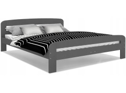 Postel DAVE 200x140 cm - šedá