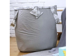 Dětský koš na hračky PÍRKA - šedý
