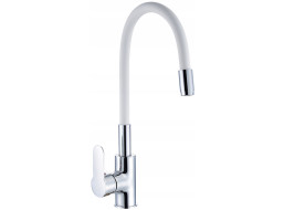 Kuchyňská baterie MEXEN FLEX - bílá/chromová, 670900-02