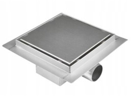 Odtokový sprchový žlab MEXEN FLAT 2v1 - hranatý - 15x15 cm, 1010015
