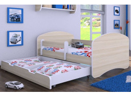 Dětská postel se šuplíkem 160x80 cm - AKÁT