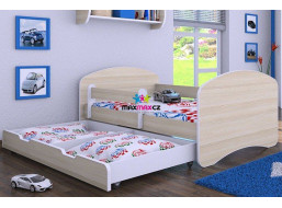 Dětská postel se šuplíkem 140x70 cm - AKÁT