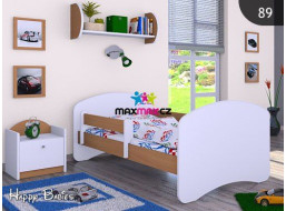 Dětská postel bez šuplíku 180x90cm BEZ MOTIVU - buk