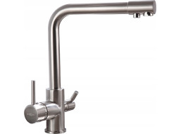Kuchyňská baterie MEXEN DUERO se 2 vývody - inox, 671600-99