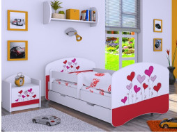 Dětská postel se šuplíkem 140x70cm LOVE