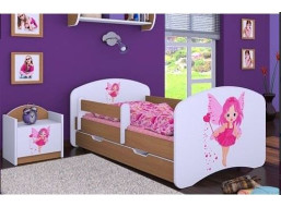 Dětská postel se šuplíkem 180x90cm VÍLA - buk