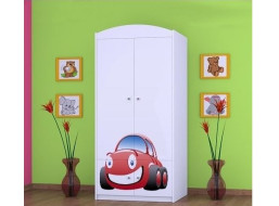 Dětská skříň AUTÍČKO - TYP 7A